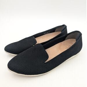 Dr. Scholl's Eliza Round Toe Slip On Casual Flat Shoes Women's Black Size US8M